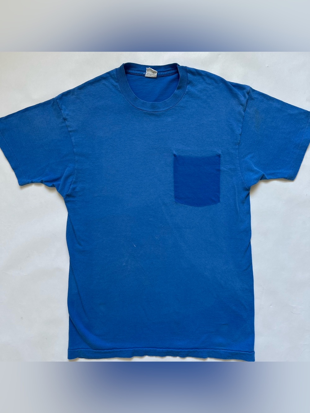 Vintage single stitch ghost pocket tshirt Americana heritage wear fotl